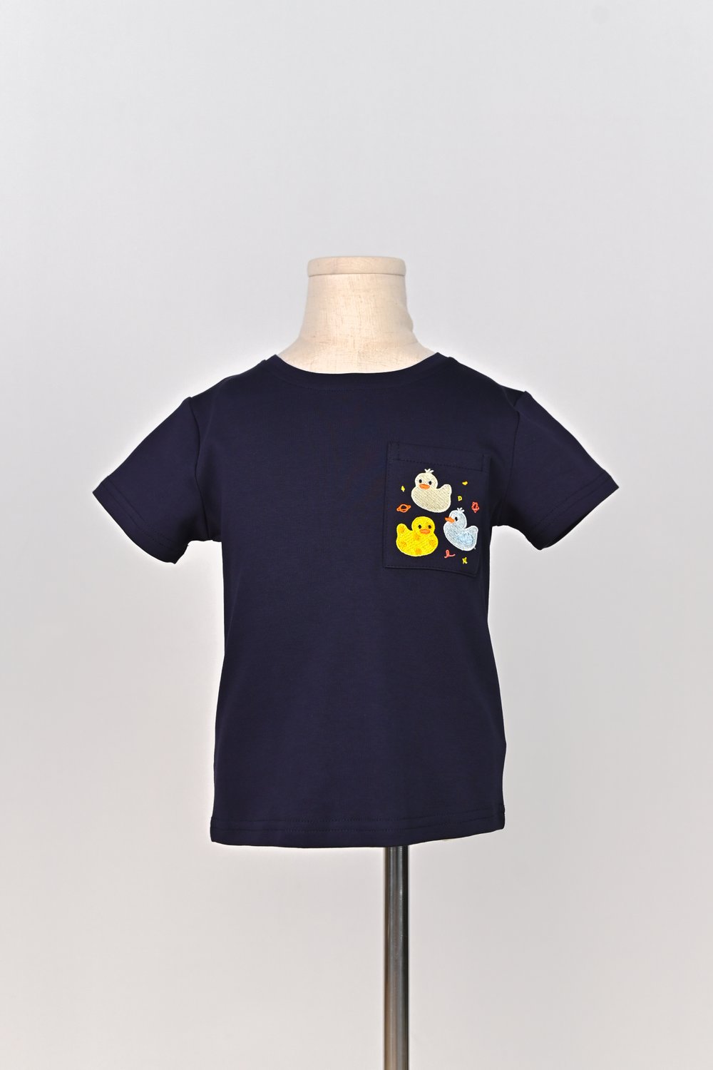 RUBBER DUCKIE NAVY EMB. KIDS' TEE