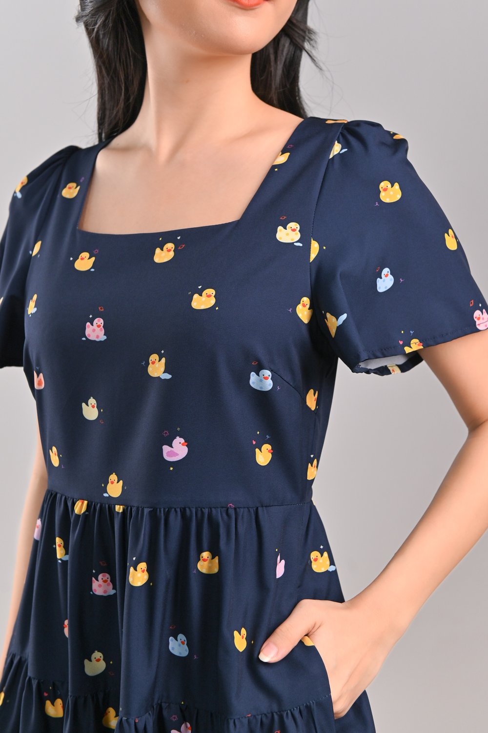 *NEW* RUBBER DUCKIE NAVY BABYDOLL DRESS