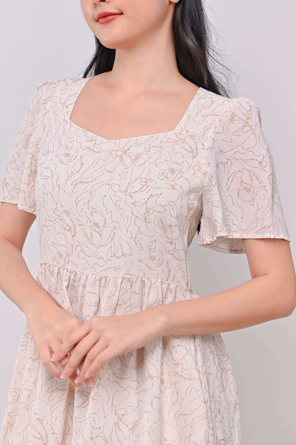 CAITIR ABSTRACT SWEETHEART DRESS-ROMPER CAITIR ABSTRACT SWEETHEART DRESS-ROMPER