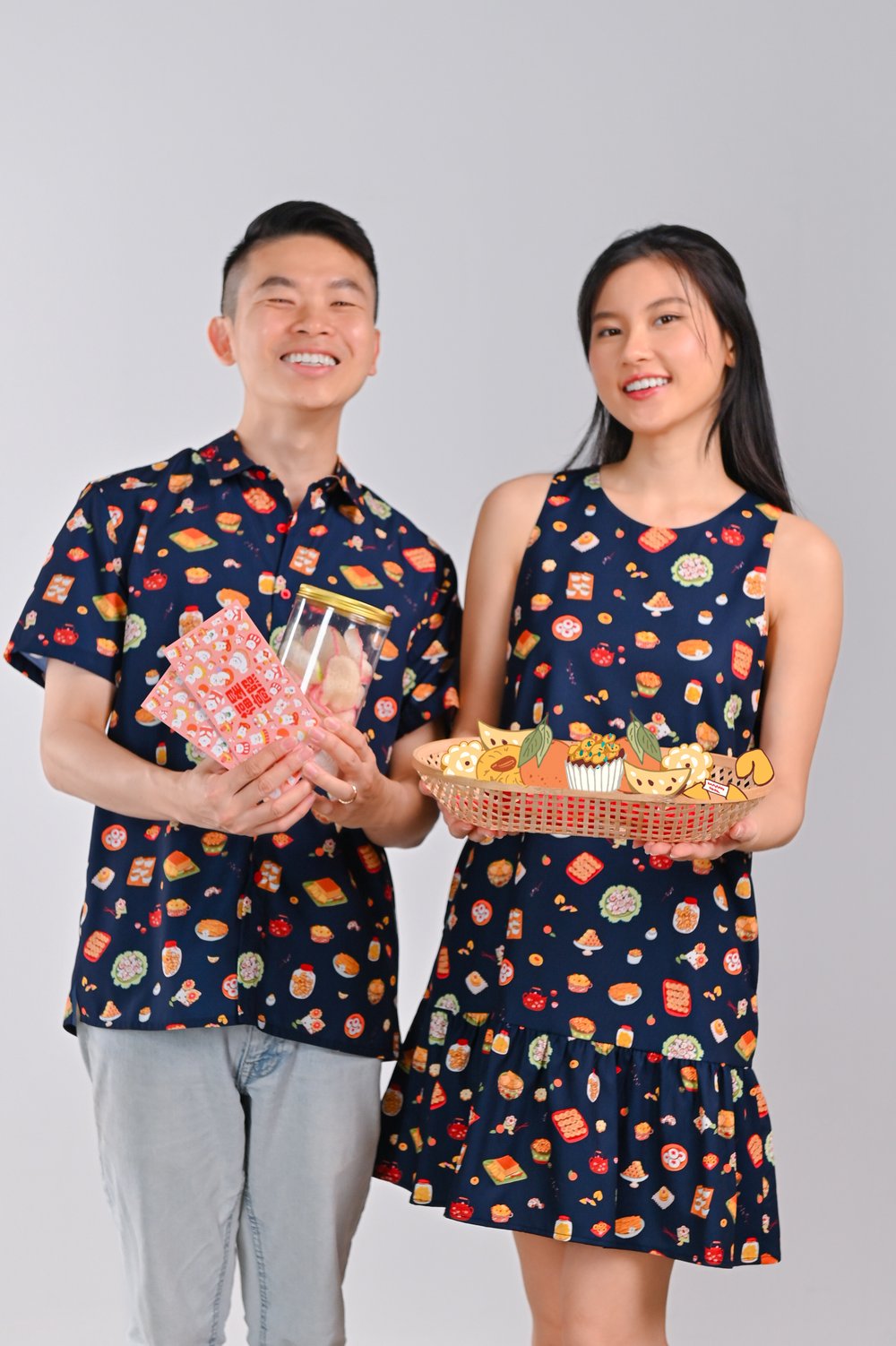 CNY SNACKS NAVY DROPWAIST DRESS CNY SNACKS NAVY DROPWAIST DRESS