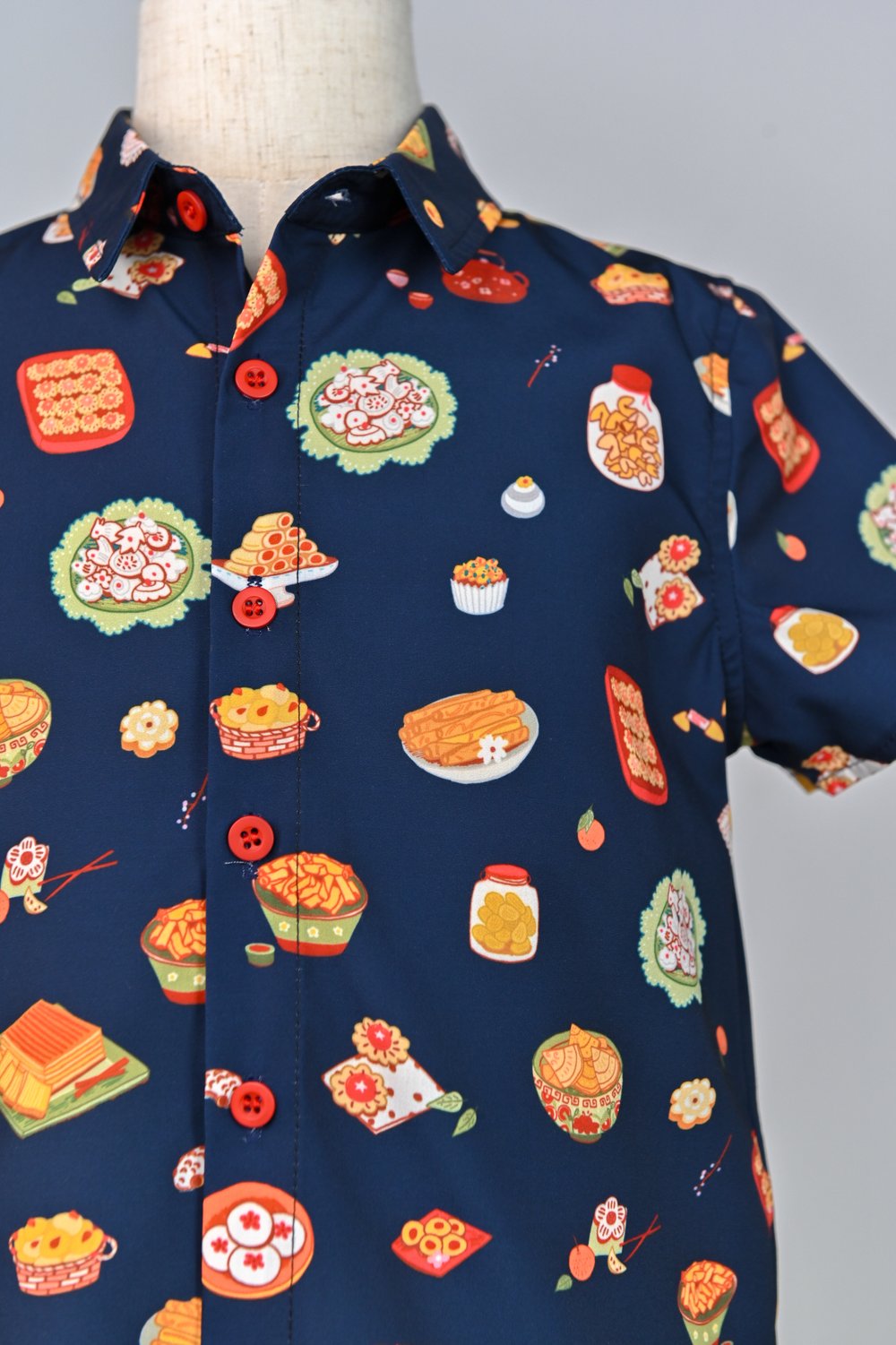 CNY SNACKS NAVY KIDS’ SHIRT CNY SNACKS NAVY KIDS’ SHIRT