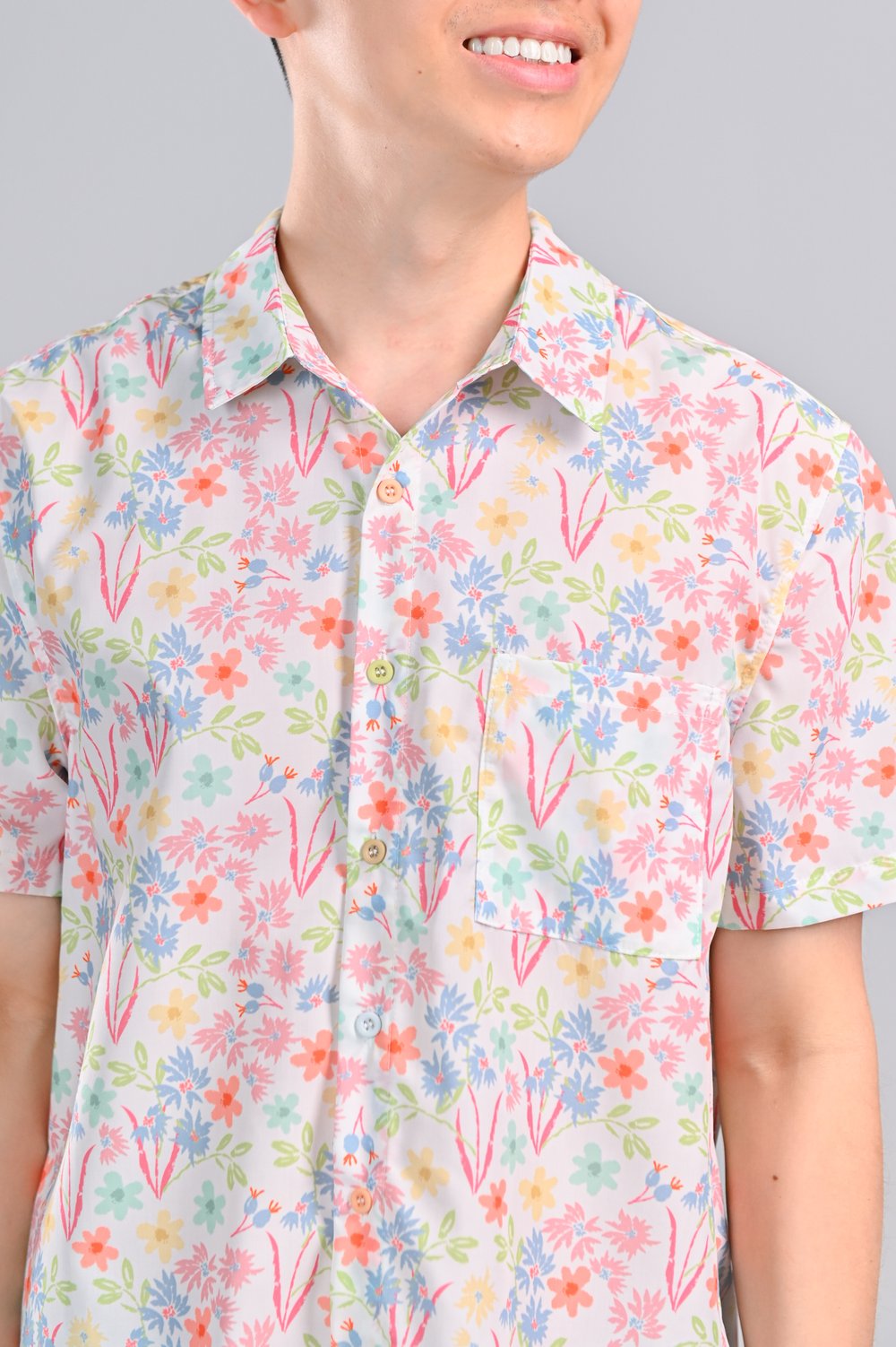 HARU FLORALS MEN’S SHIRT HARU FLORALS MEN’S SHIRT