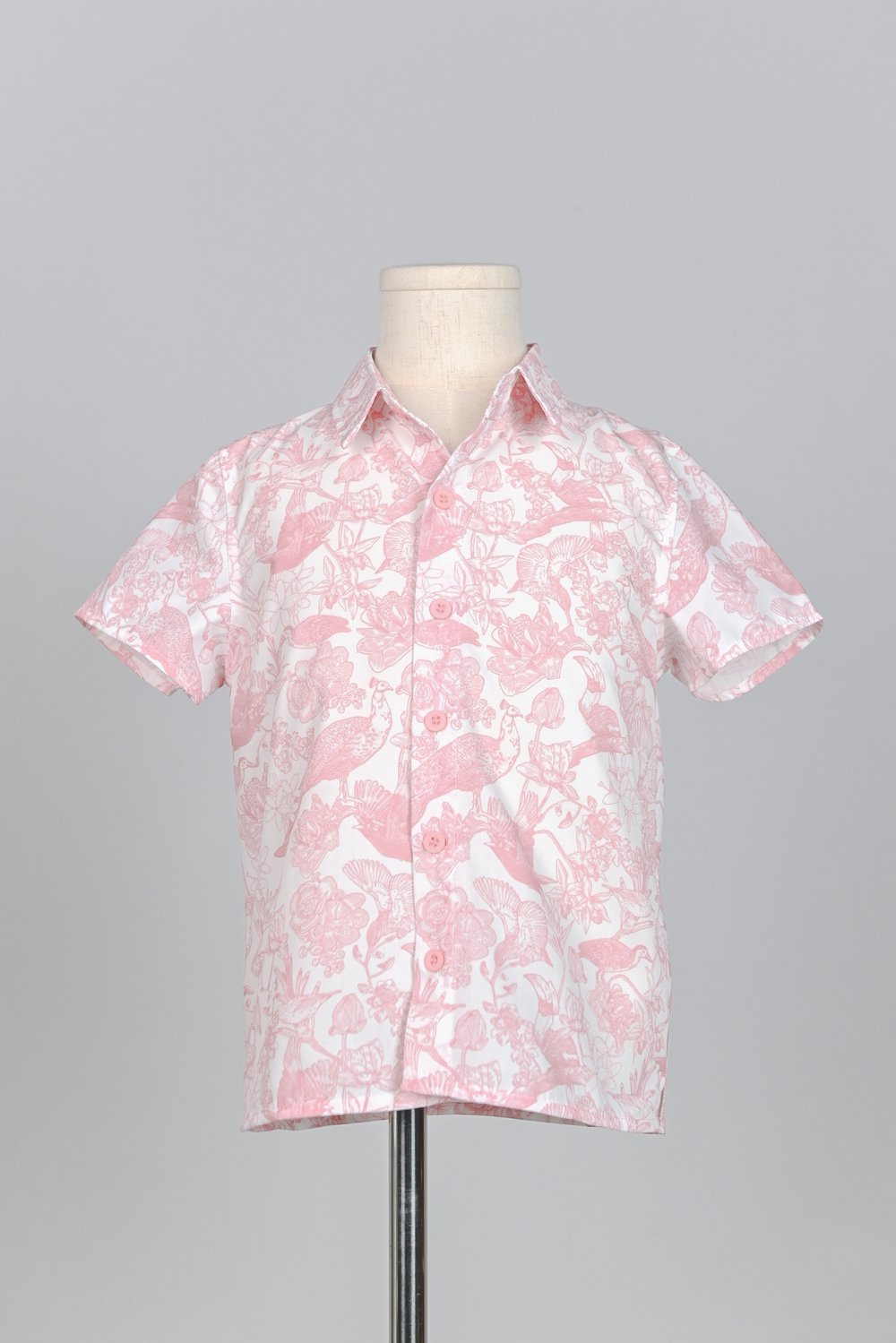PINK FEATHERED TALES KIDS’ SHIRT PINK FEATHERED TALES KIDS’ SHIRT