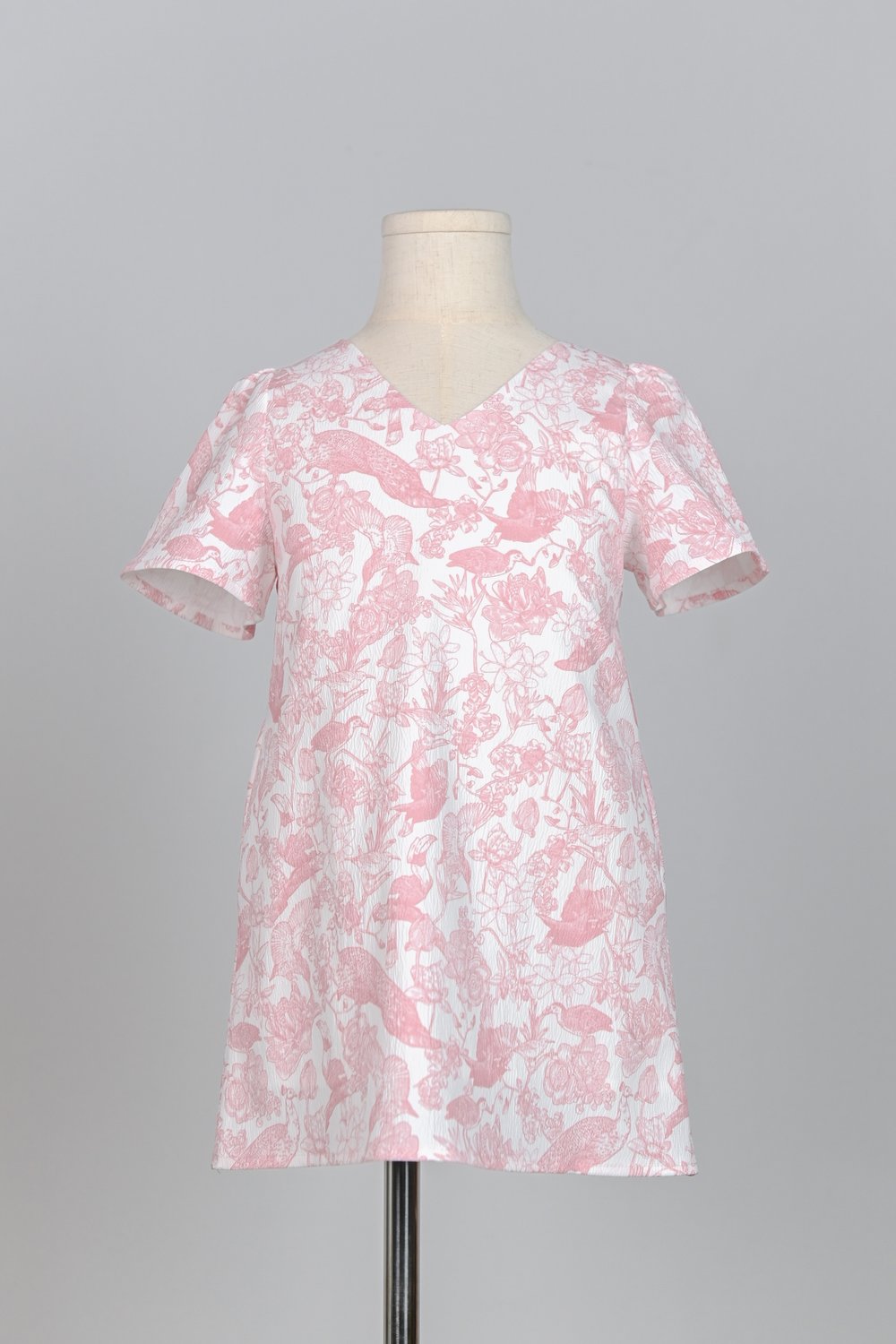 PINK FEATHERED TALES KIDS’ DRESS PINK FEATHERED TALES KIDS’ DRESS