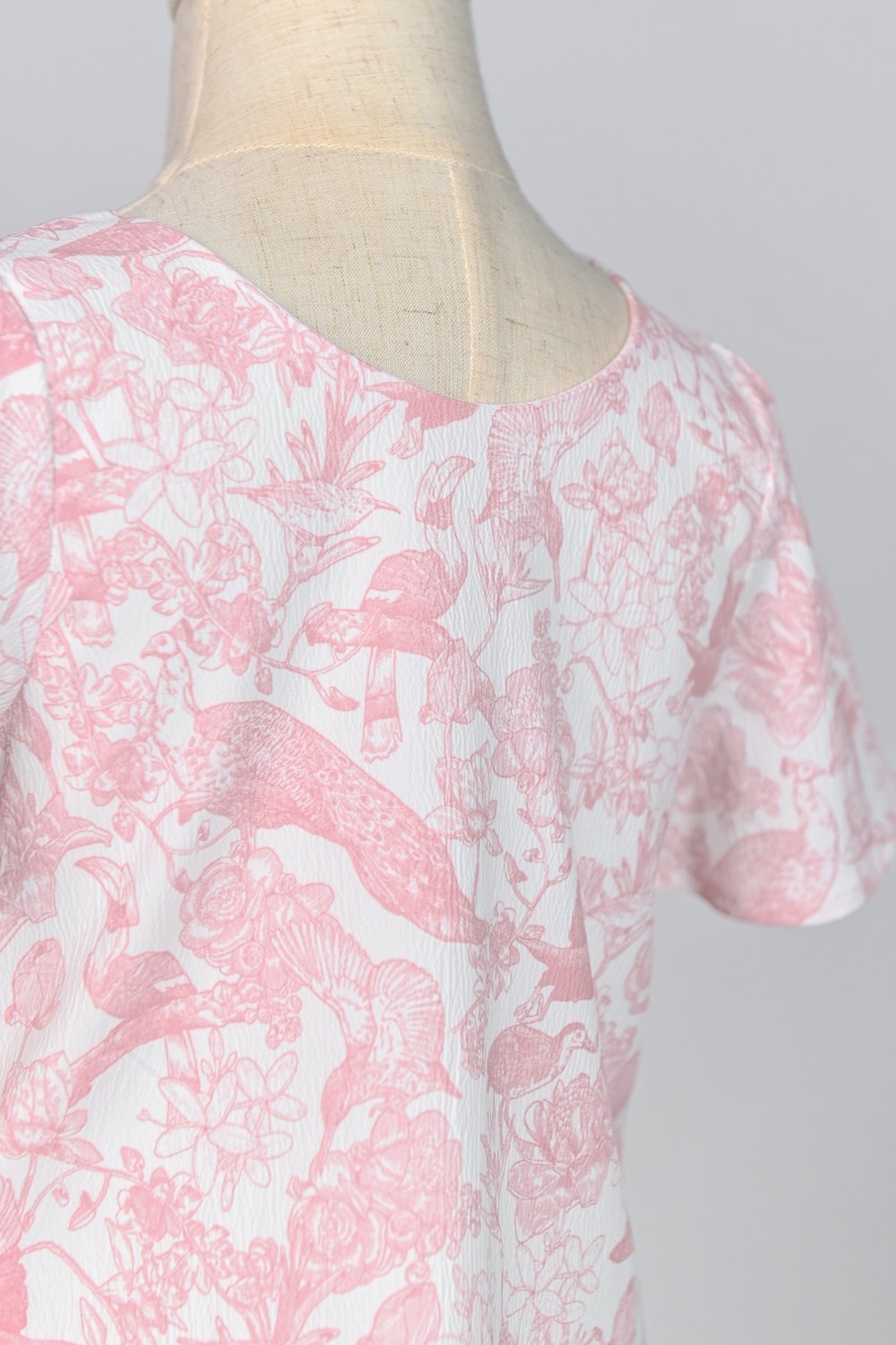 PINK FEATHERED TALES KIDS’ DRESS PINK FEATHERED TALES KIDS’ DRESS