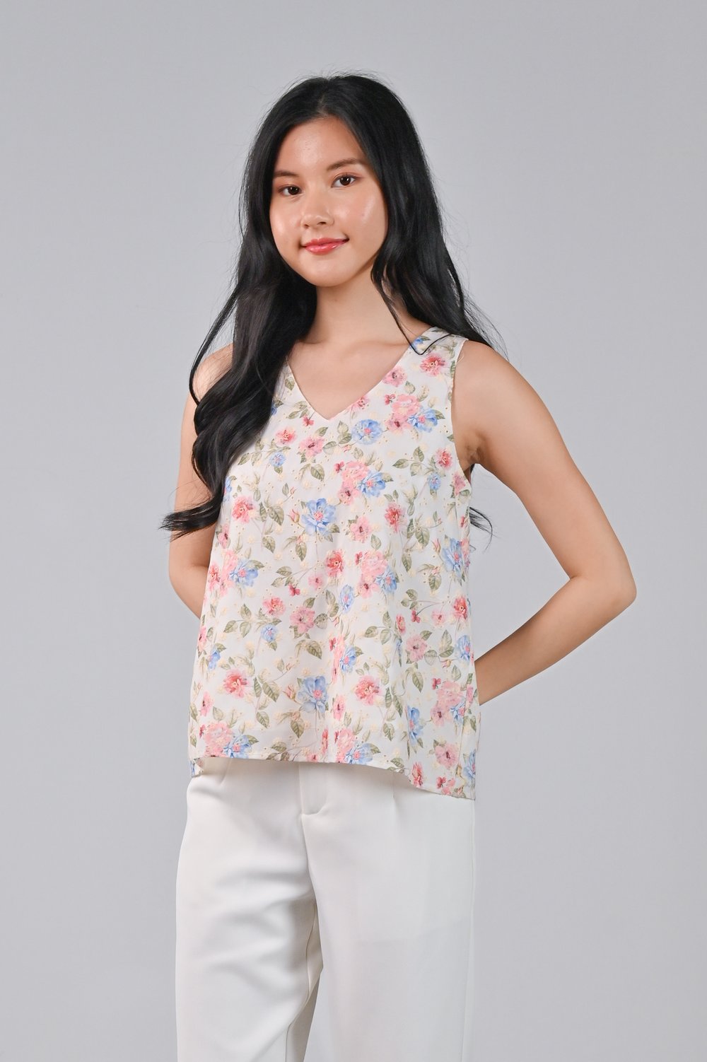 SPRING STITCH TWO-WAY TOP SPRING STITCH TWO-WAY TOP
