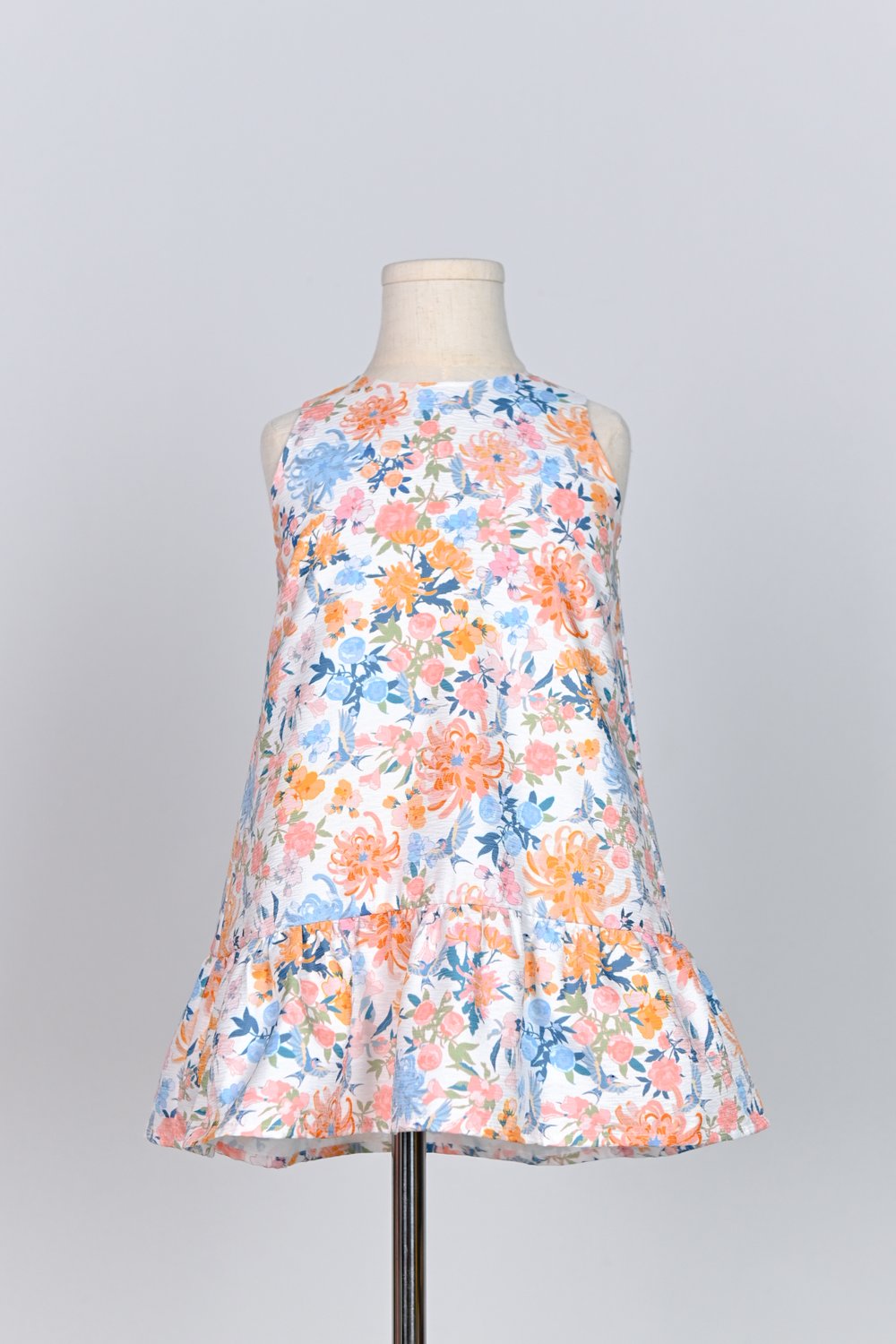 FLORAL FIREWORKS KIDS’ DRESS