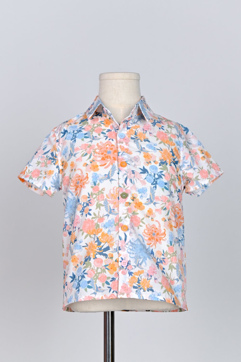 FLORAL FIREWORKS KIDS’ SHIRT FLORAL FIREWORKS KIDS’ SHIRT