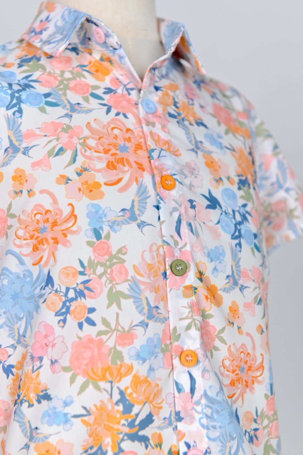 FLORAL FIREWORKS KIDS’ SHIRT FLORAL FIREWORKS KIDS’ SHIRT