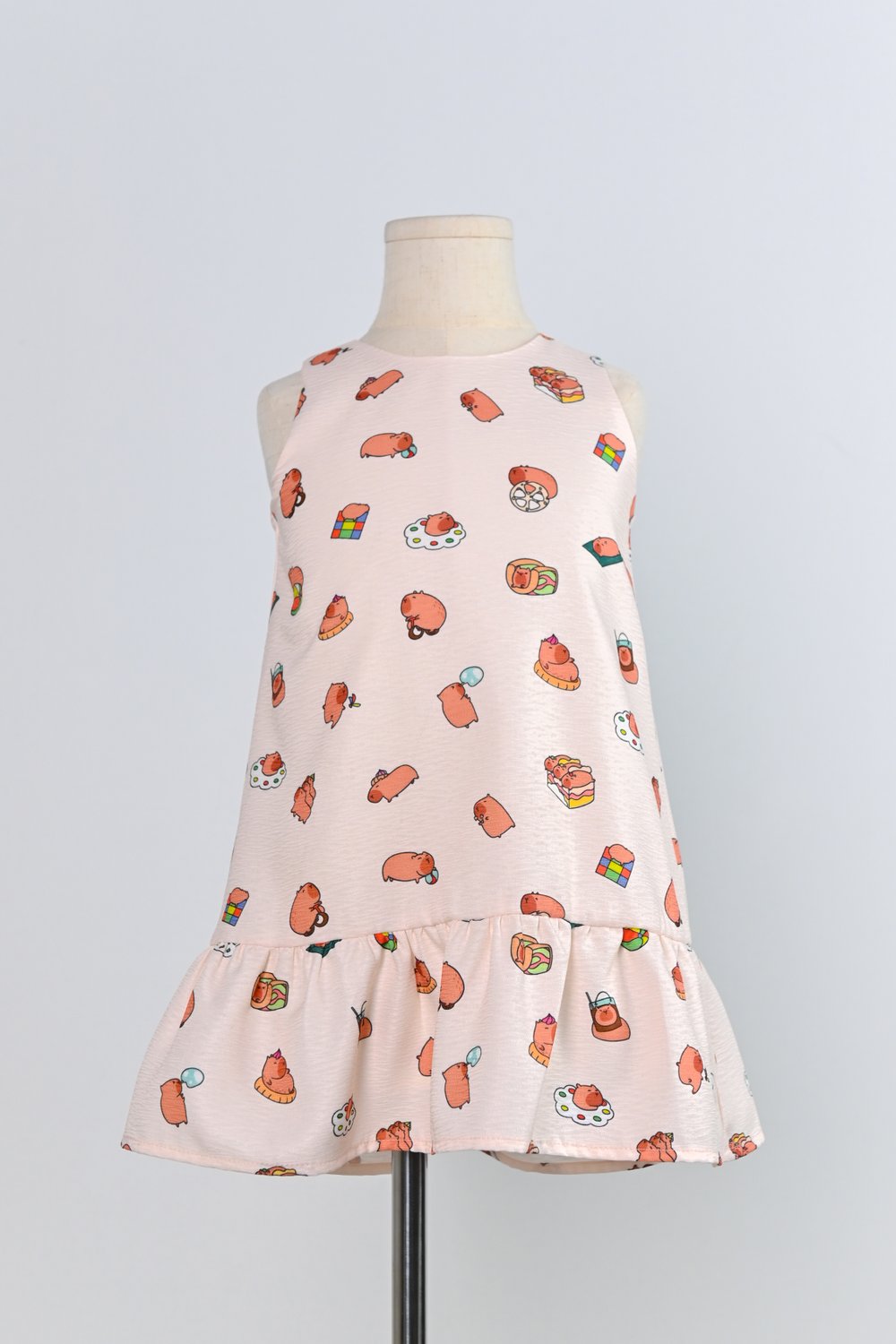 CUTE CAPYBARA KIDS’ DRESS