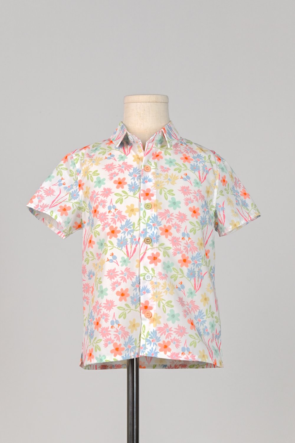 HARU FLORALS KIDS’ SHIRT HARU FLORALS KIDS’ SHIRT