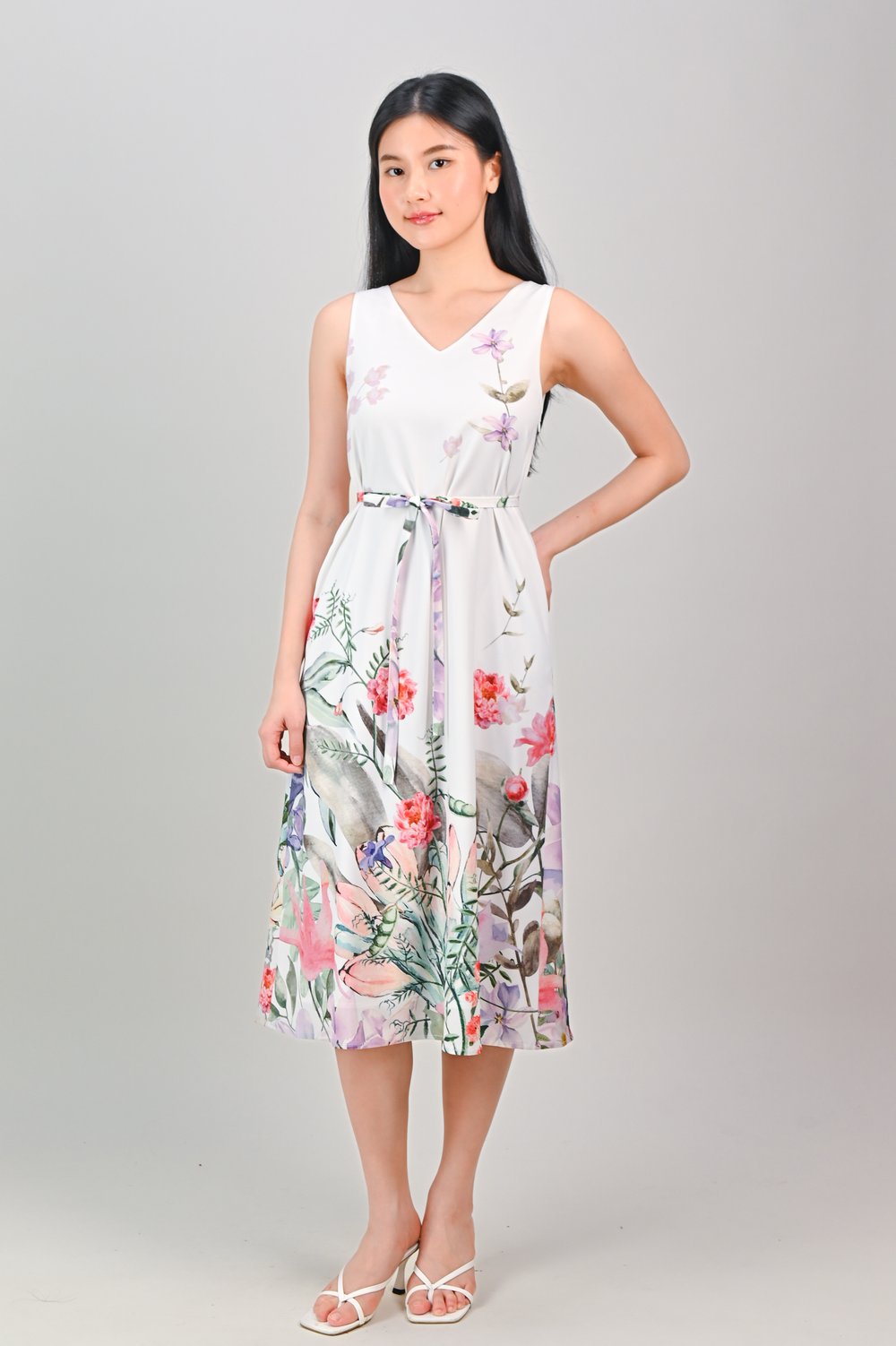 SECRET OASIS TWO-WAY MIDI DRESS SECRET OASIS TWO-WAY MIDI DRESS