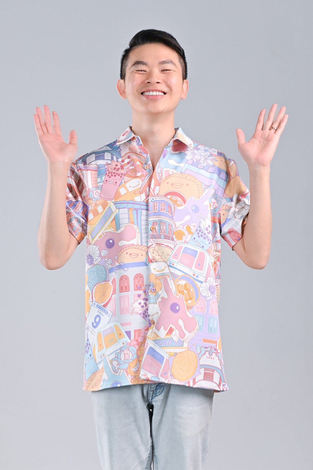 VIBRANT SUNNY ISLAND MEN’S SHIRT VIBRANT SUNNY ISLAND MEN’S SHIRT