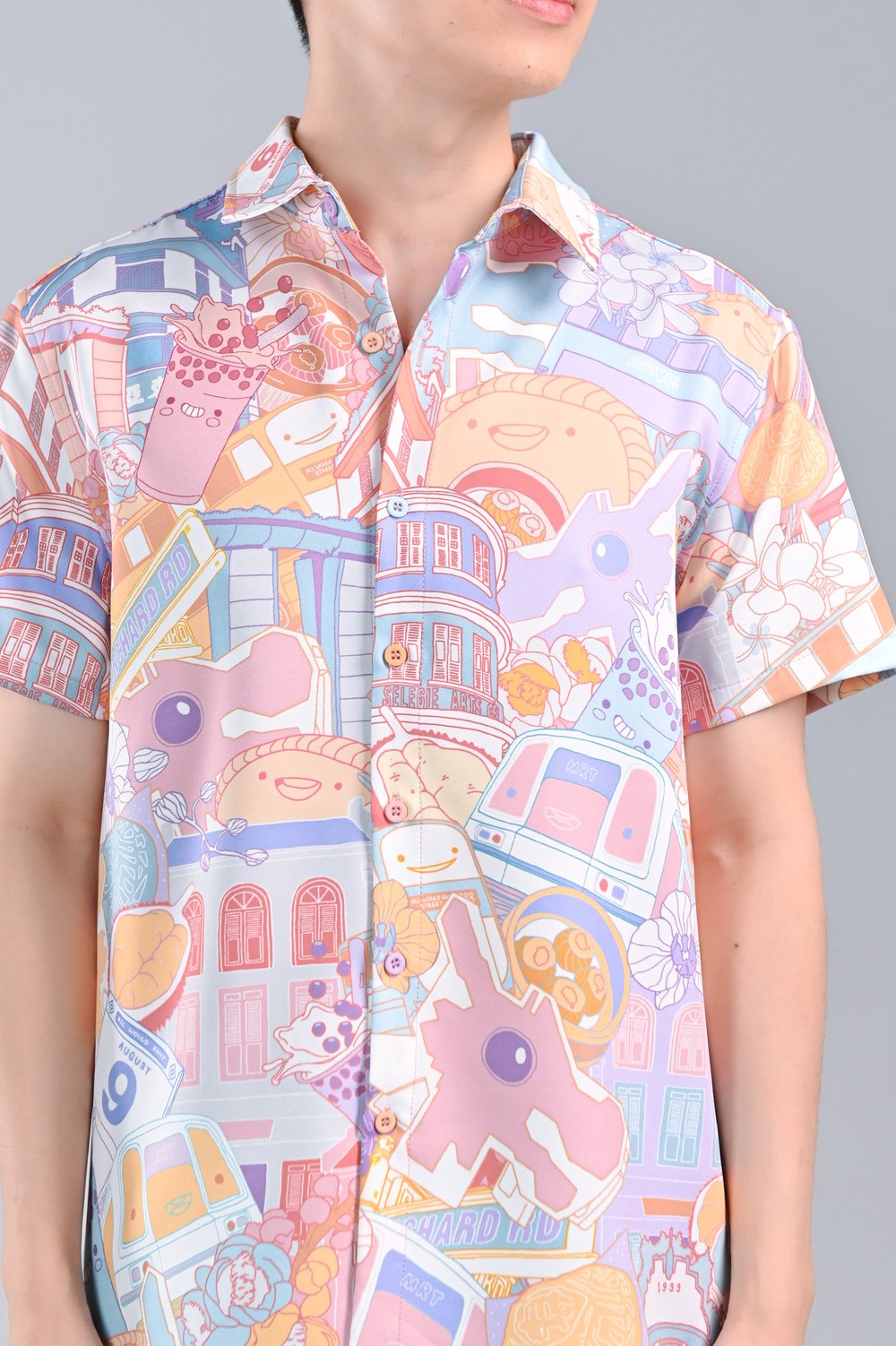 VIBRANT SUNNY ISLAND MEN’S SHIRT VIBRANT SUNNY ISLAND MEN’S SHIRT
