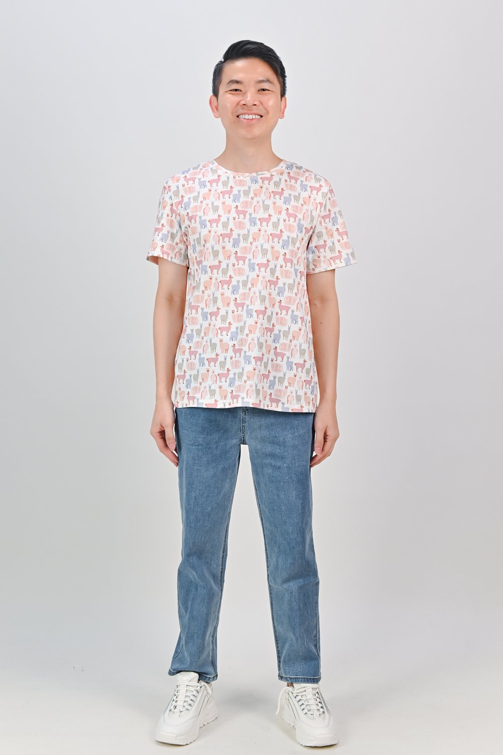 PASTEL LLAMA UNISEX TEE PASTEL LLAMA UNISEX TEE