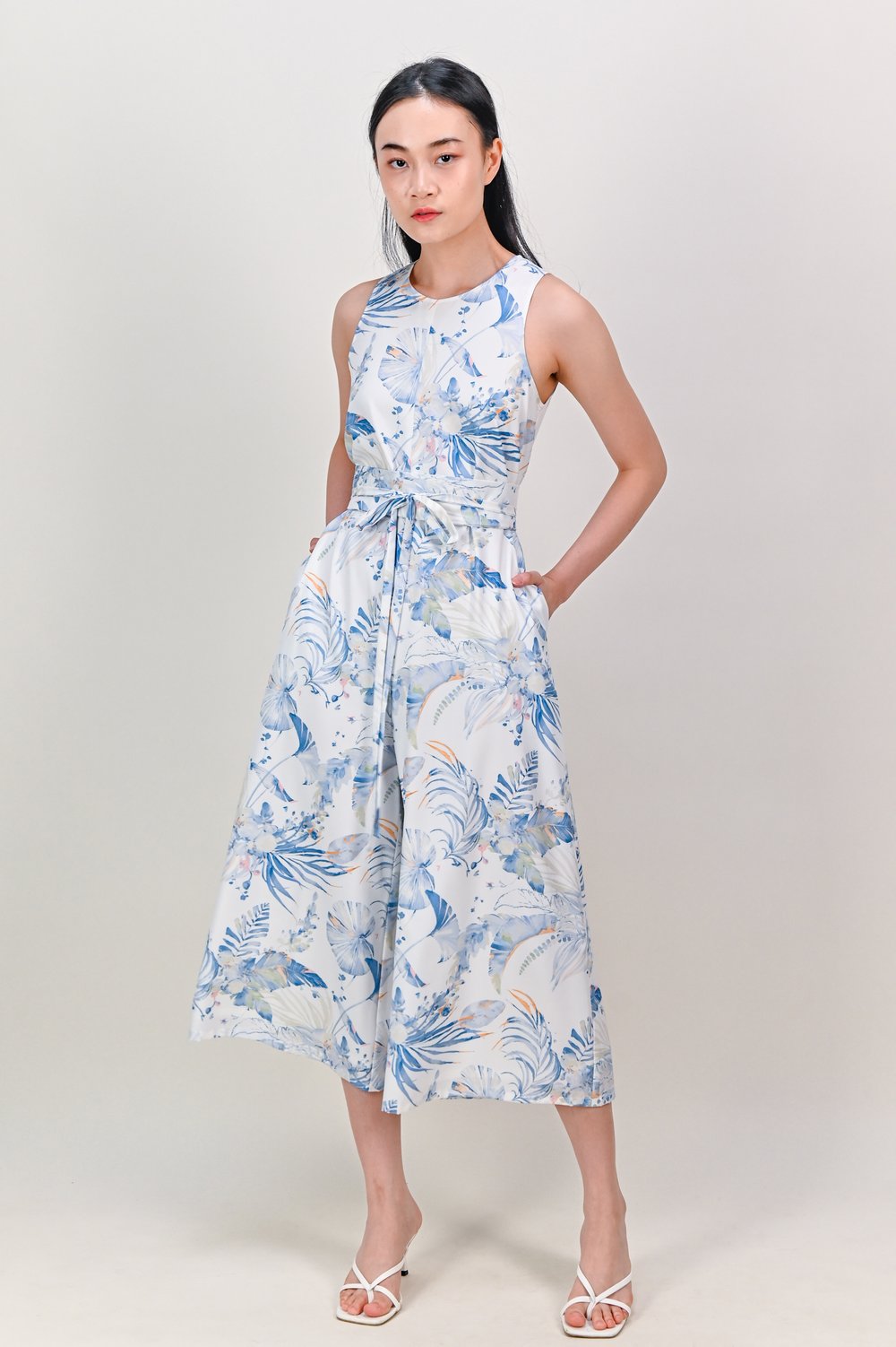 FRESH BLUE VALENTINE A-LINE JUMPSUIT FRESH BLUE VALENTINE A-LINE JUMPSUIT