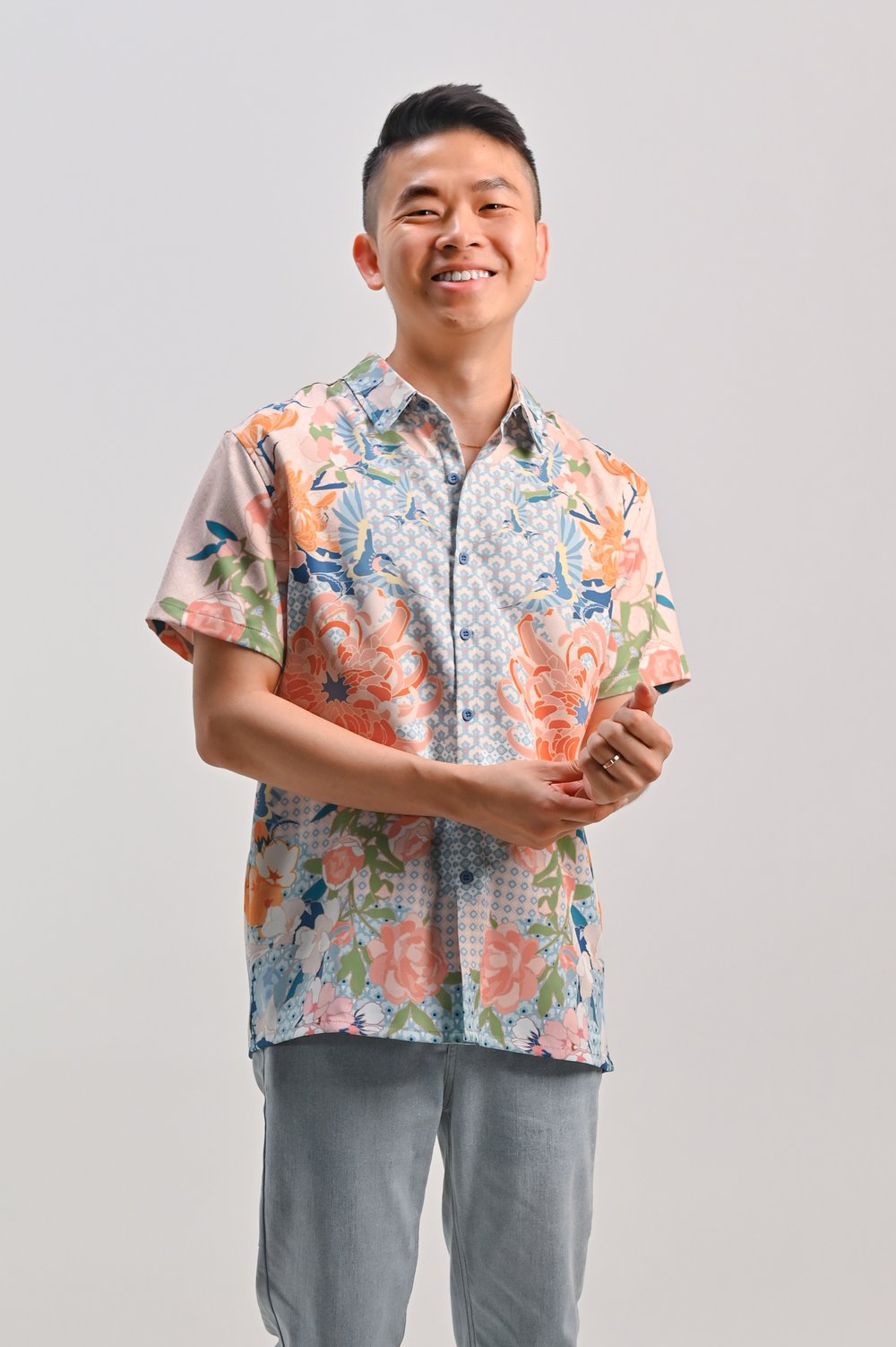 BATIK BIRDS NEW MEN’S SHIRT