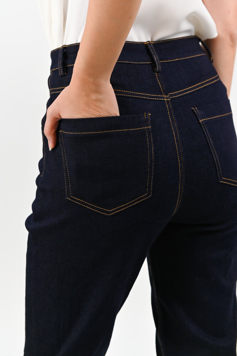 FELLIE DARK DENIM SLIM JEANS FELLIE DARK DENIM SLIM JEANS