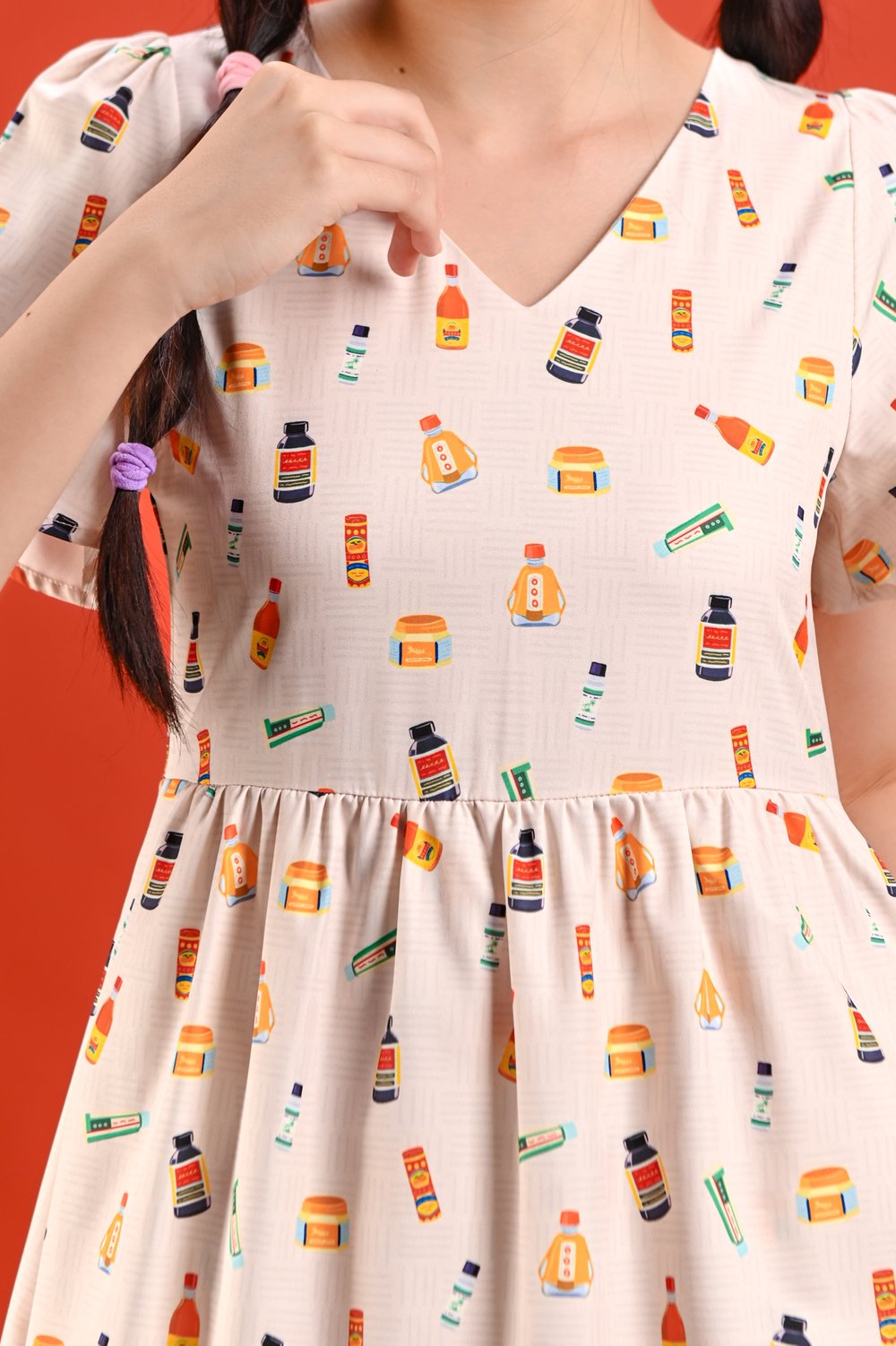 SG WONDER POTIONS V-NECK DRESS-ROMPER