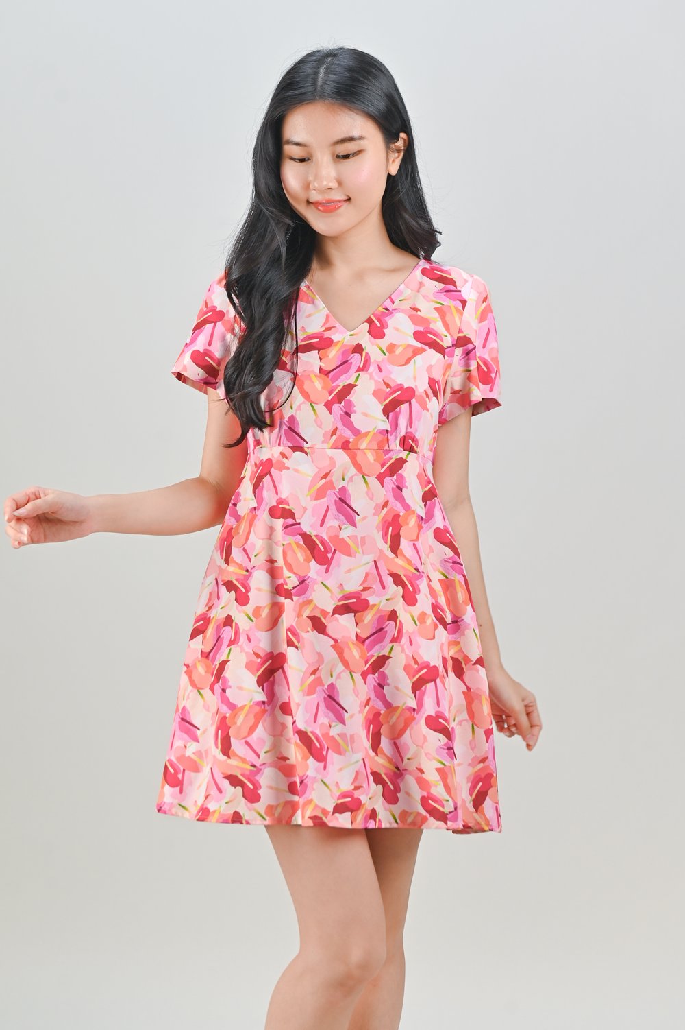 THISTLE HIGH-WAIST DRESS-ROMPER IN LACELEAF THISTLE HIGH-WAIST DRESS-ROMPER IN LACELEAF