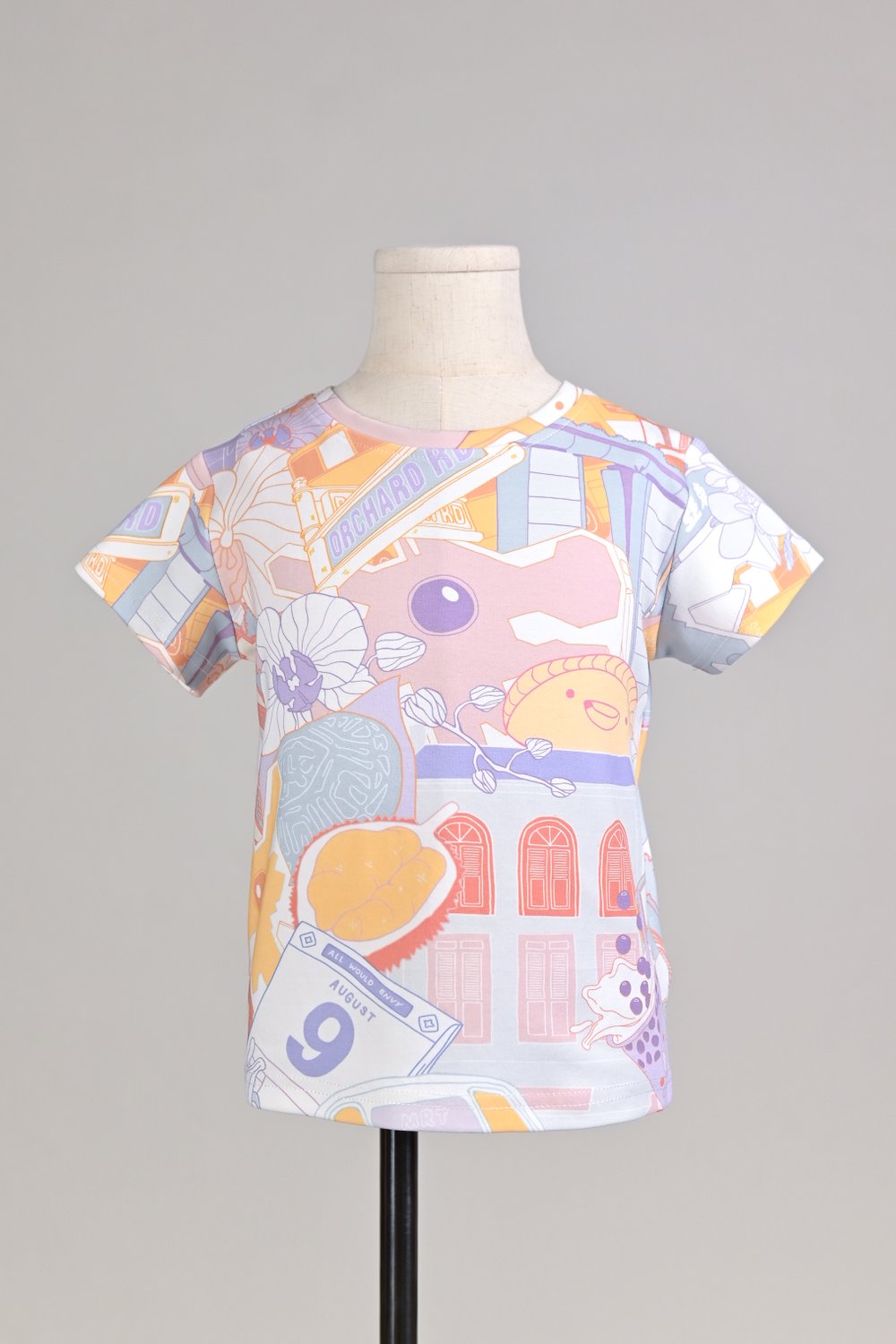 VIBRANT SUNNY ISLAND KIDS’ TEE
