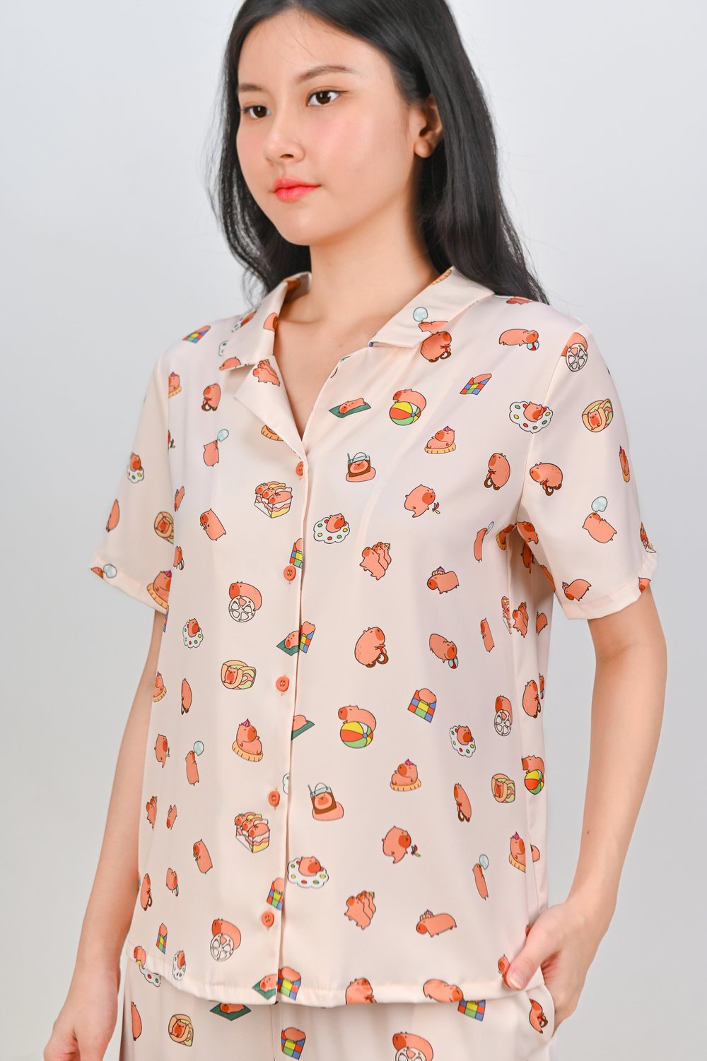 CUTE CAPYBARA LOUNGE SET