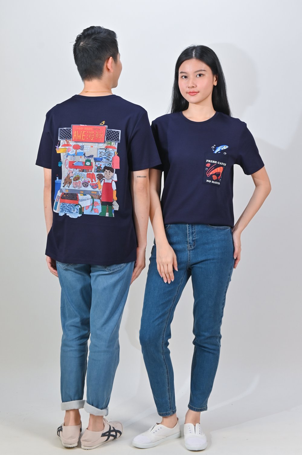 FRESH SEAFOOD STALL UNISEX TEE FRESH SEAFOOD STALL UNISEX TEE