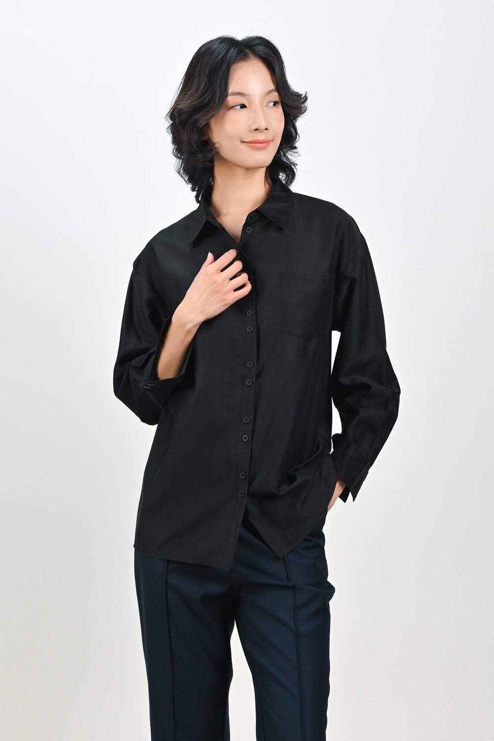 DANIRA SHIRT IN BLACK DANIRA SHIRT IN BLACK