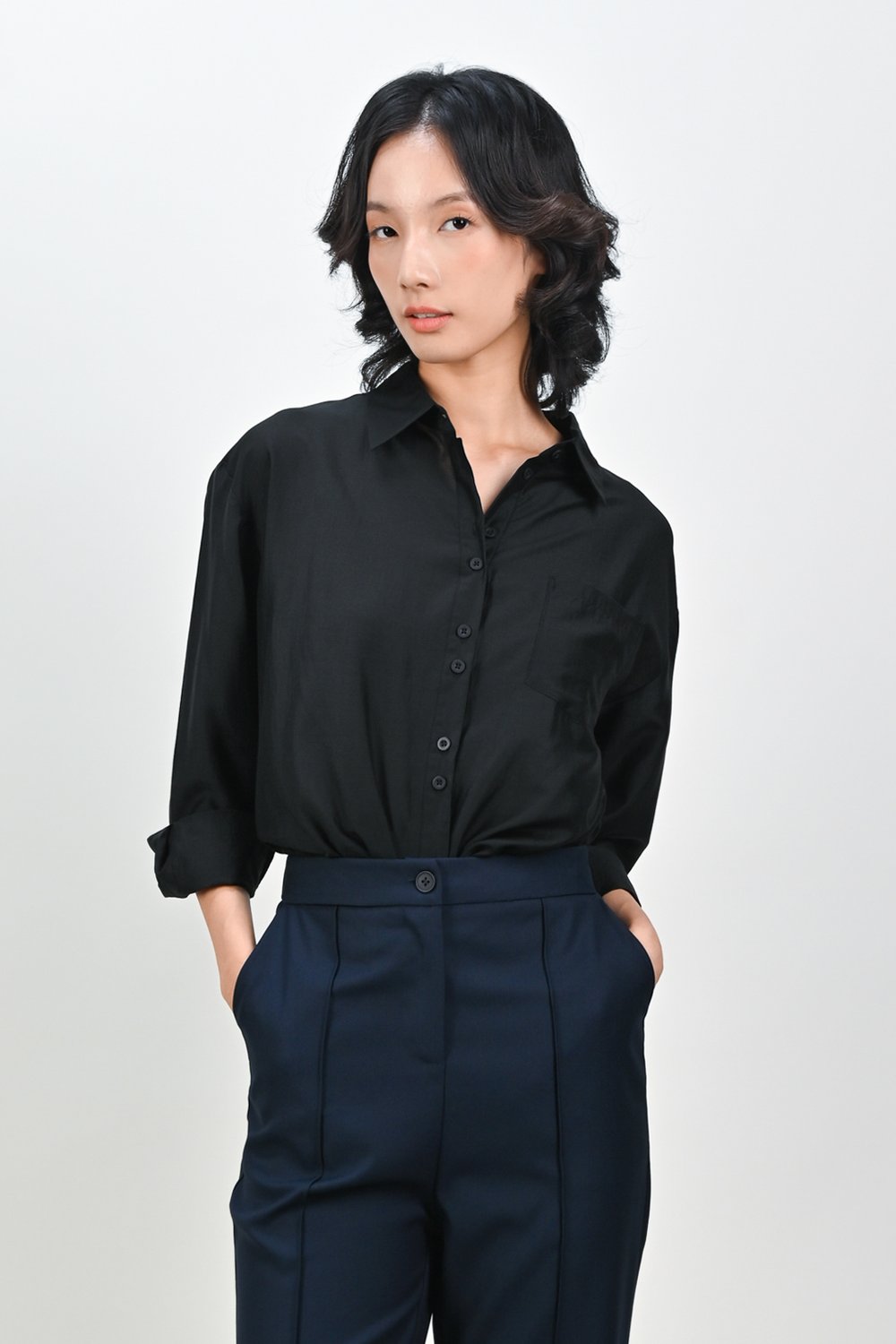 DANIRA SHIRT IN BLACK DANIRA SHIRT IN BLACK