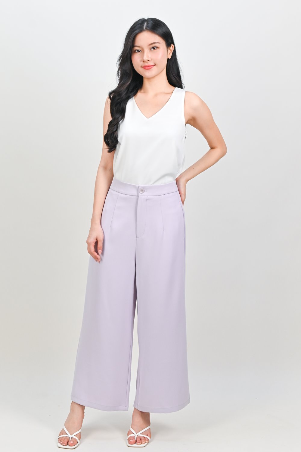 LYNN PANTS IN LILAC