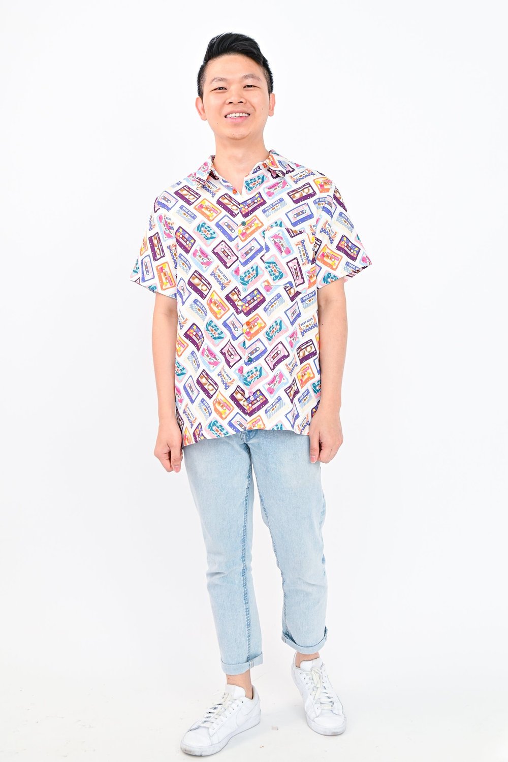 CASSETTE MEN'S SHIRT