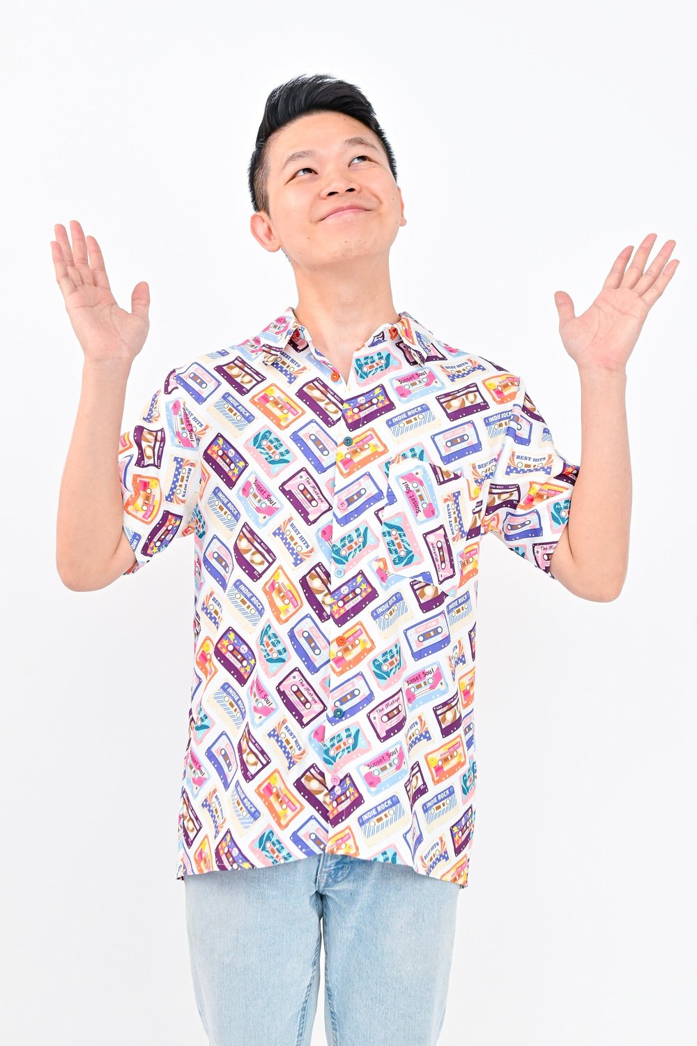 CASSETTE MEN'S SHIRT