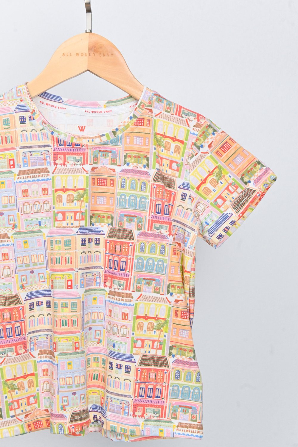 SHOPHOUSE PATTERN KIDS' TEE