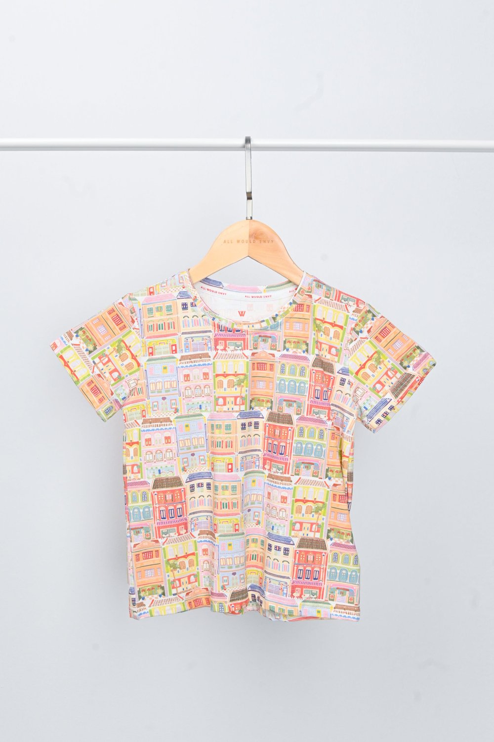 SHOPHOUSE PATTERN KIDS' TEE
