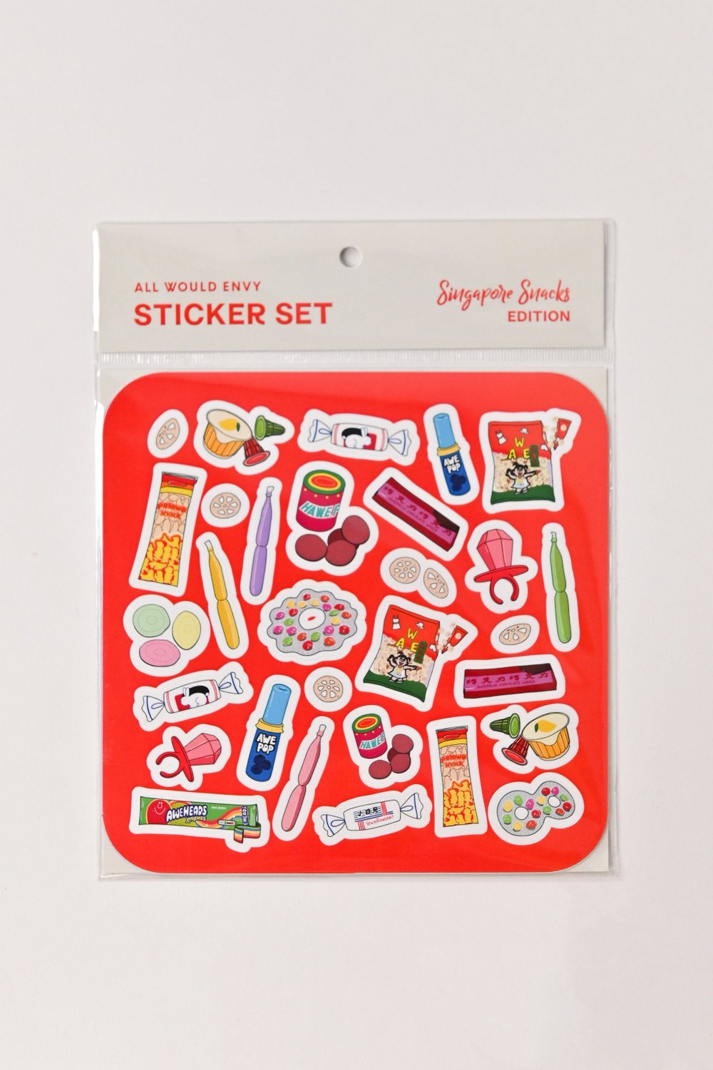 SINGAPORE SNACKS STICKER PACK SINGAPORE SNACKS STICKER PACK