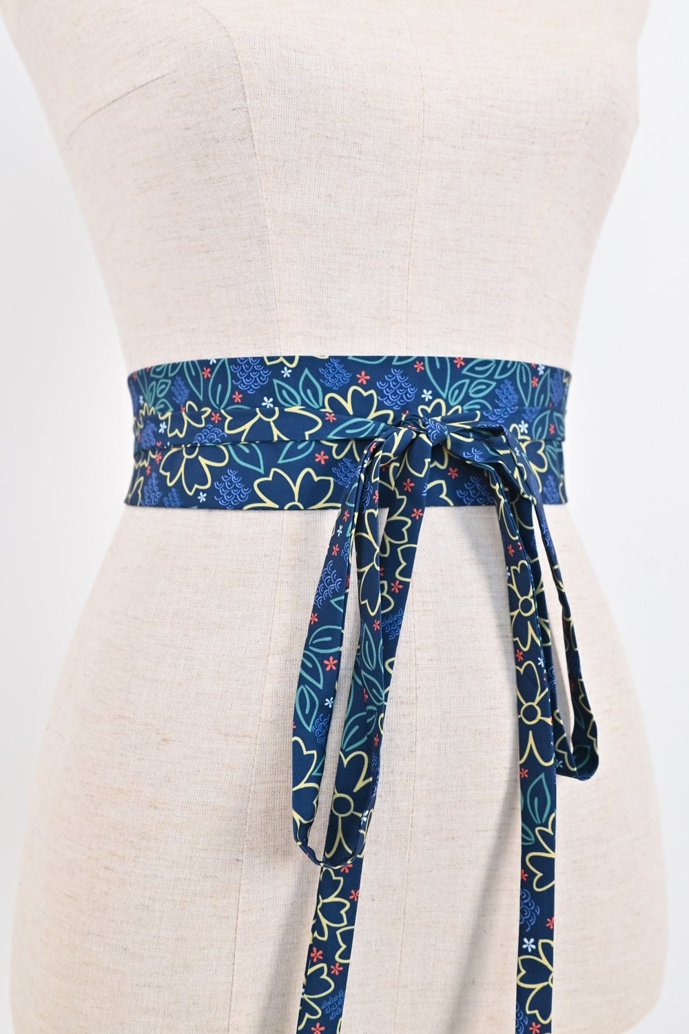 KIIROI FLORAL OBI SASH