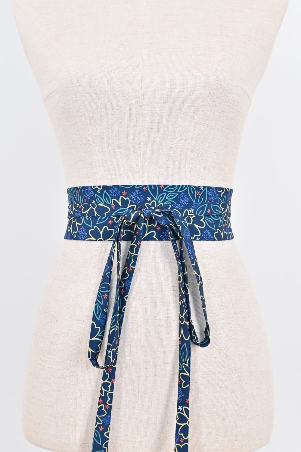 KIIROI FLORAL OBI SASH
