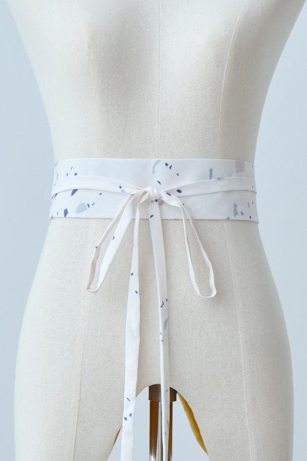 TERRAZZO OBI SASH IN CREAM