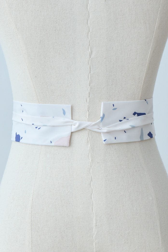 TERRAZZO OBI SASH IN CREAM
