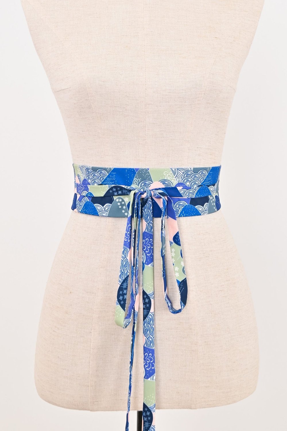 YAMA BLUE OBI SASH