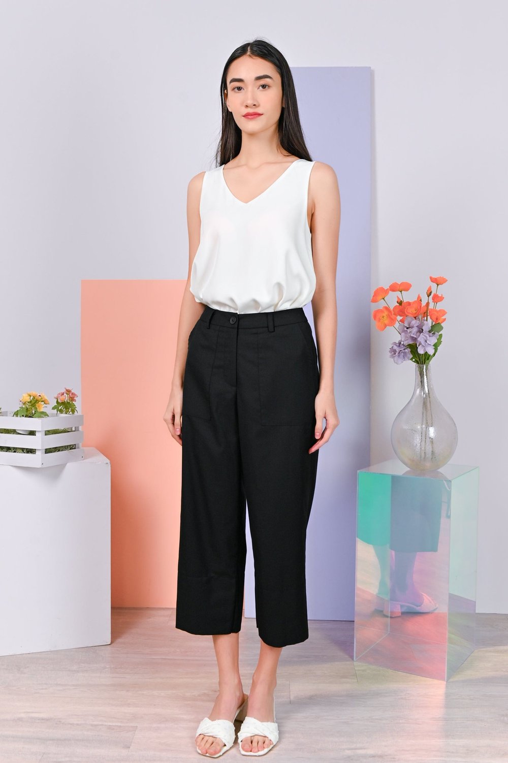 KAYDENCE CULOTTES IN BLACK