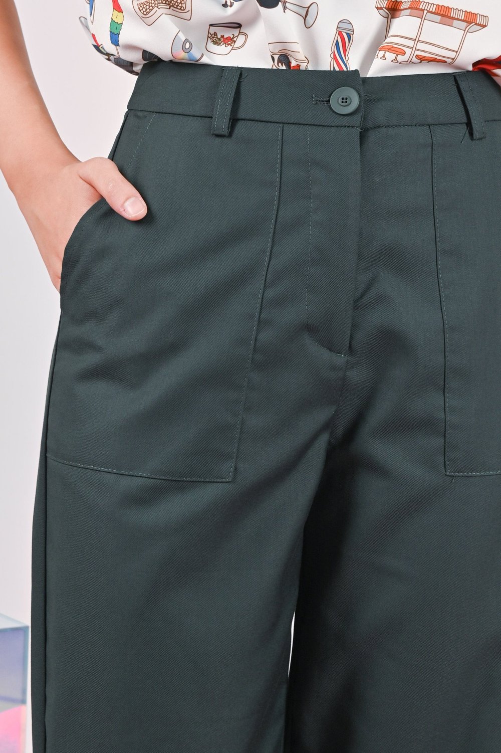 KAYDENCE CULOTTES IN GREEN