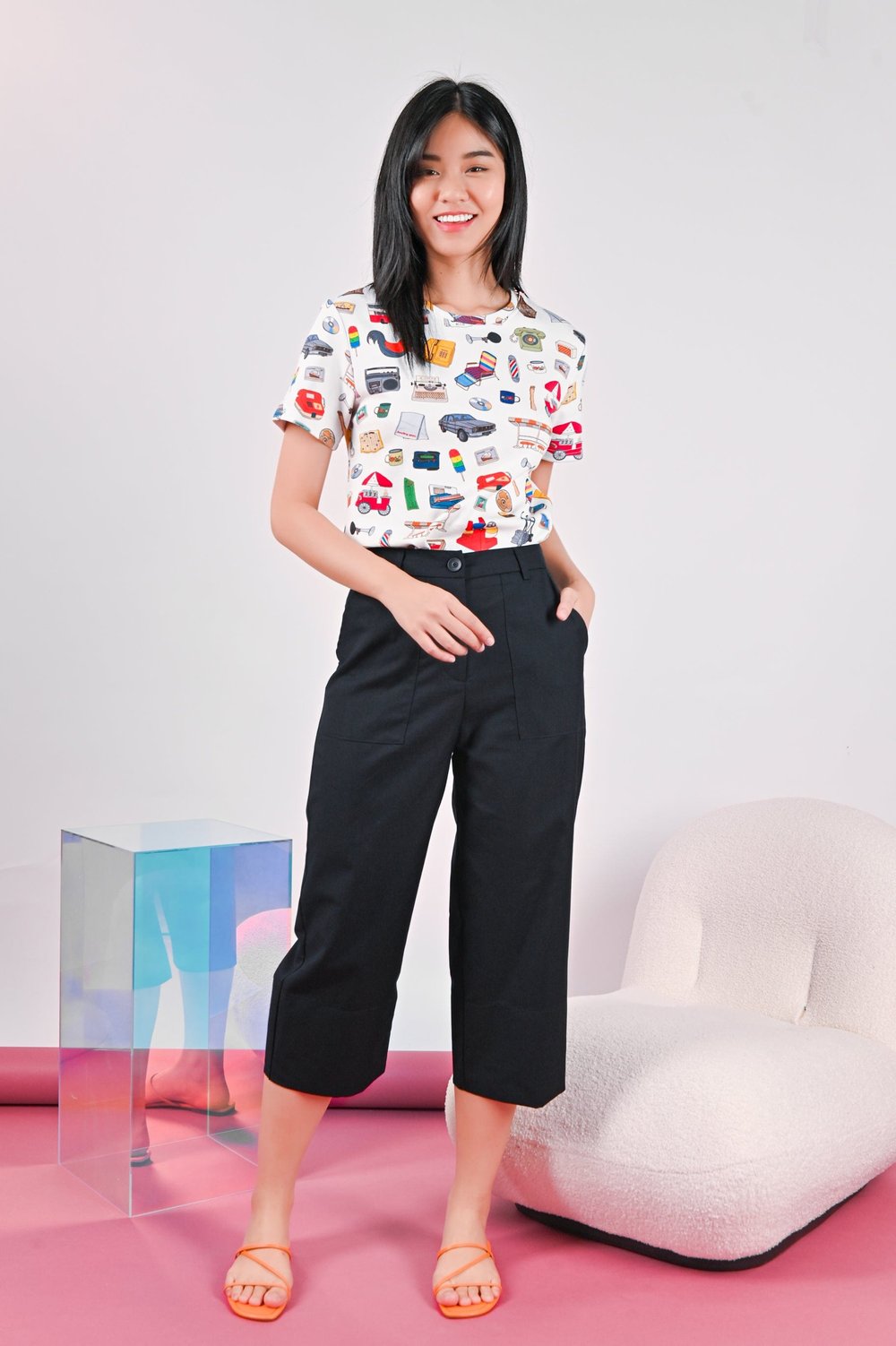 KAYDENCE CULOTTES IN NAVY