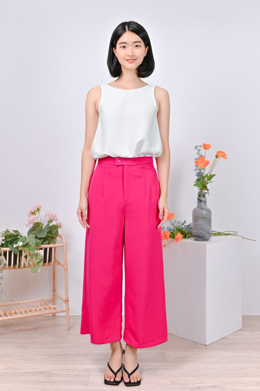 MIN PANTS IN HOT PINK