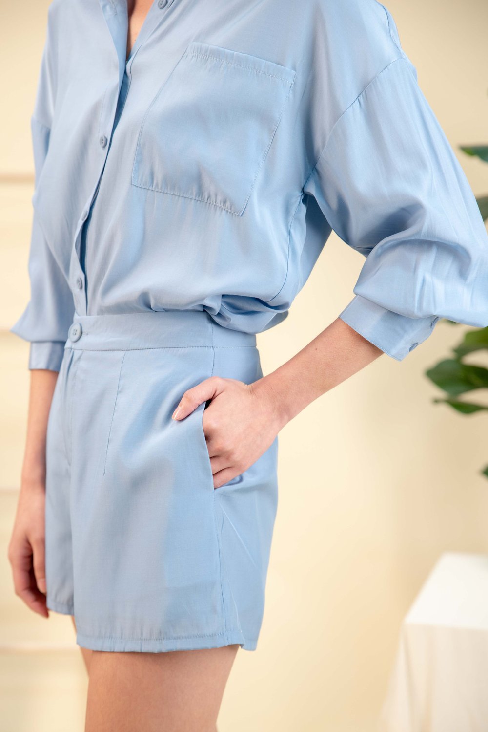 VIL LOUNGE SHORTS IN BLUE