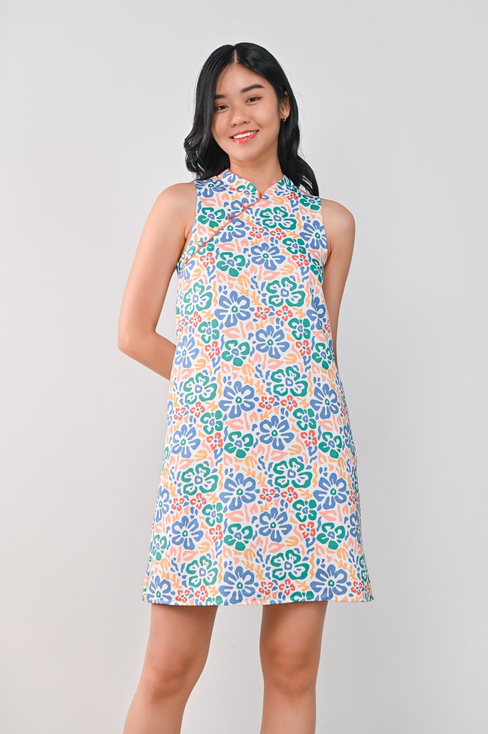 ALOHA SLEEVELESS CHEONGSAM ALOHA SLEEVELESS CHEONGSAM
