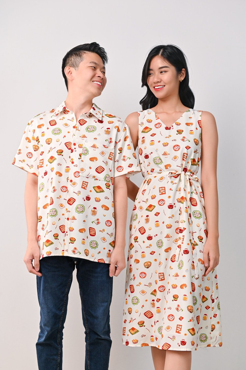 CNY SNACKS TWO-WAY MIDI IN CREAM CNY SNACKS TWO-WAY MIDI IN CREAM