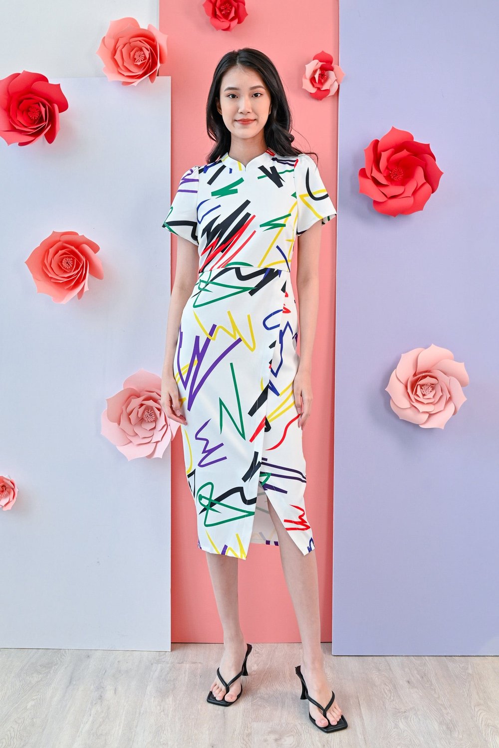 DREAMER SLEEVED CHEONGSAM