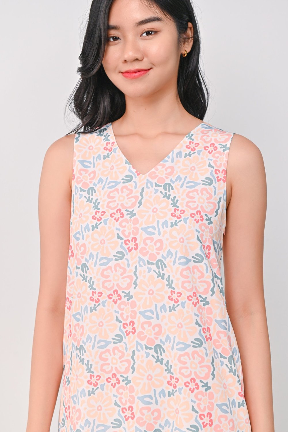 DREAMY ALOHA DROPWAIST DRESS DREAMY ALOHA DROPWAIST DRESS