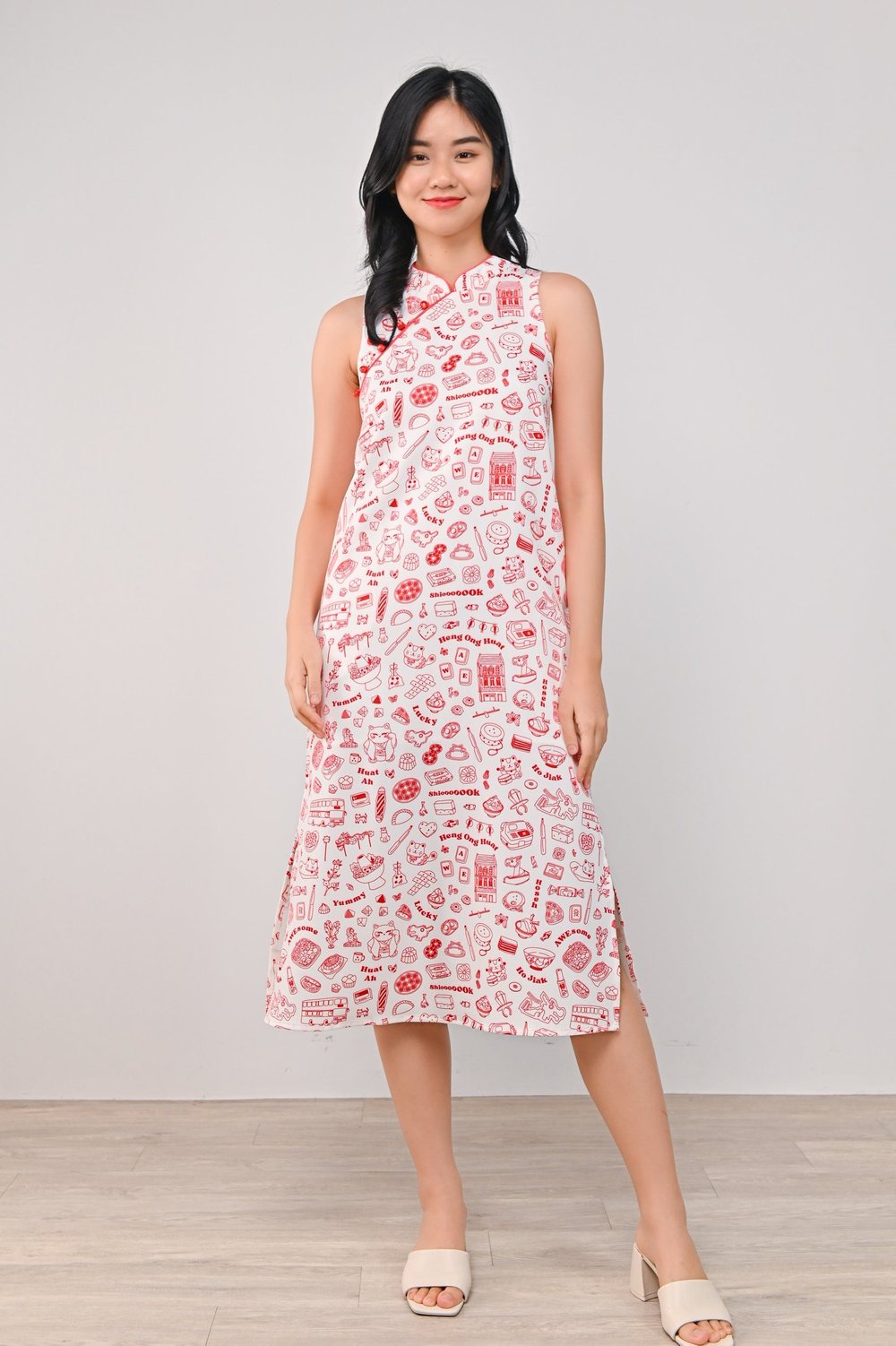 HENG ONG HUAT SIDE-SLIT CHEONGSAM